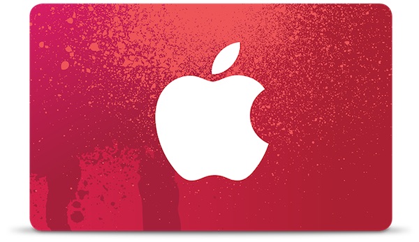 iTunes Gift Card ของ Apple