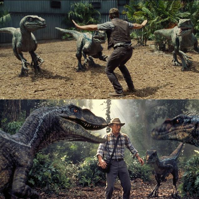 Jurassic World vs Jurassic Park III