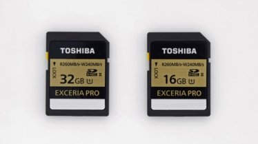 Toshiba จัดให้! SD card เขียนข้อมูลไวสุด 240 MB ต่อวินาที