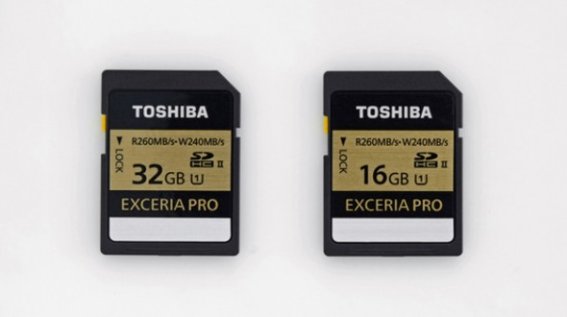 Toshiba จัดให้! SD card เขียนข้อมูลไวสุด 240 MB ต่อวินาที