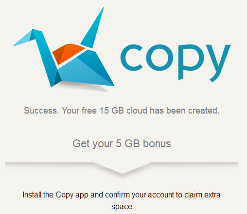 Copy.com เว็บ Cloud Storage ใหม่มาแรงเกทับ Dropbox