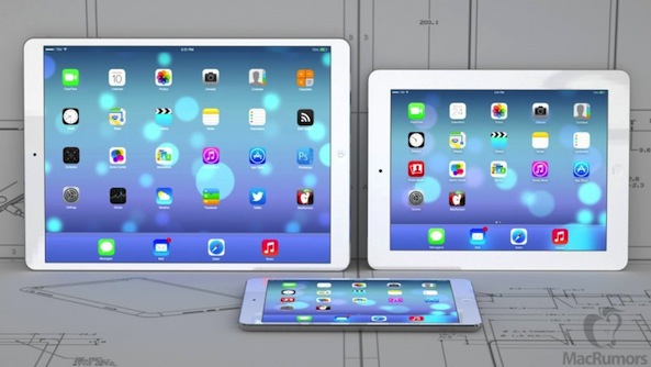 ข่าวลือ: ปี 2014 เตรียมพบกับ iPhone จอใหญ่ขึ้นและ iPad จอ 12.9 นิ้ว