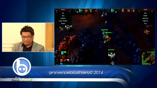 จุฑาเทพเกมฟอร์มยักษ์แห่งปี 2014