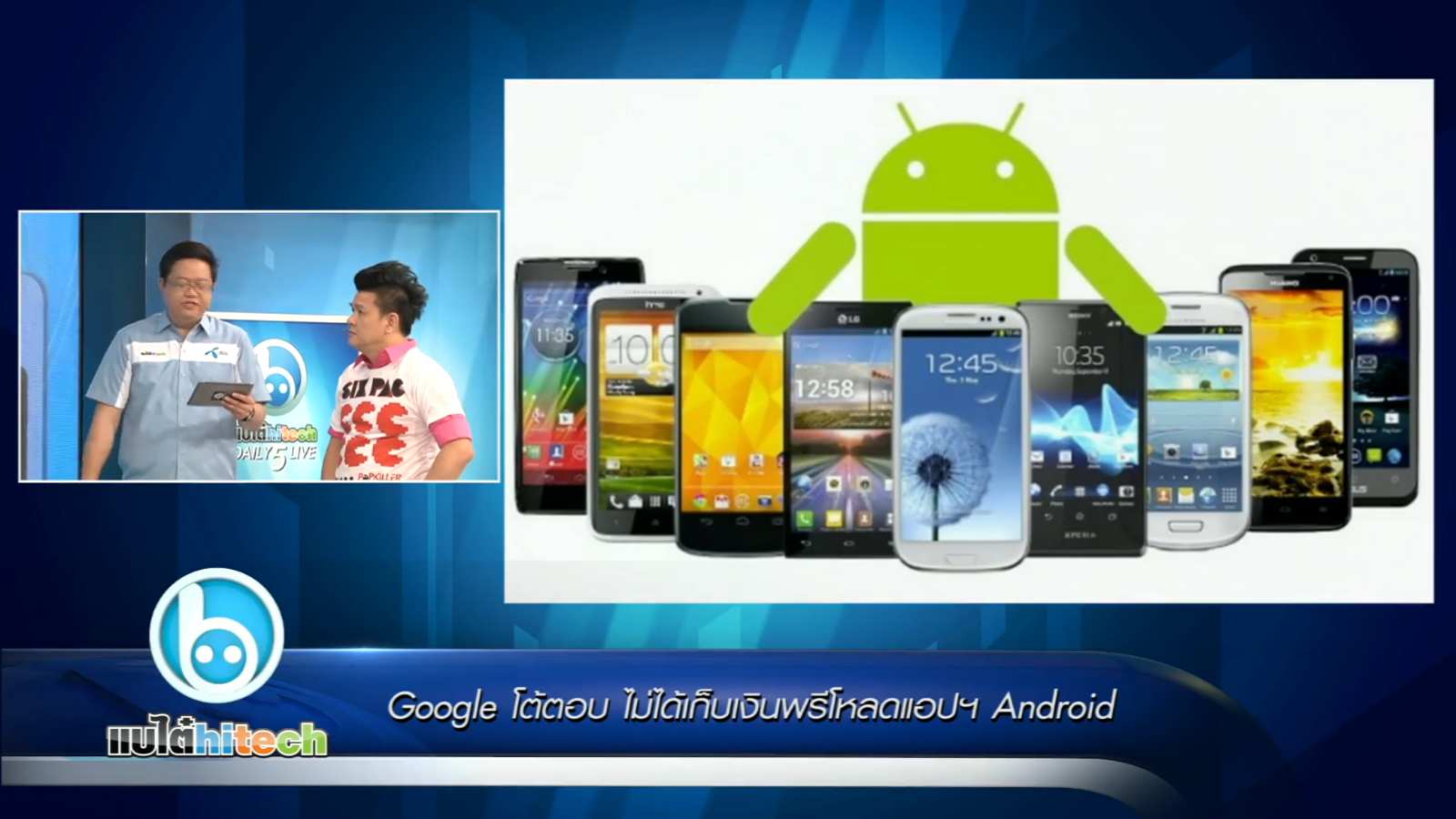 Google โต้ตอบ ไม่ได้เก็บเงินพรีโหลดแอปฯ Android