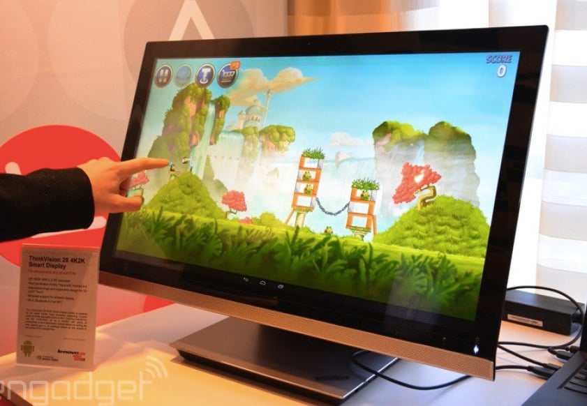 Lenovo ส่ง All-in-One Android พร้อมจอภาพระดับ 4K