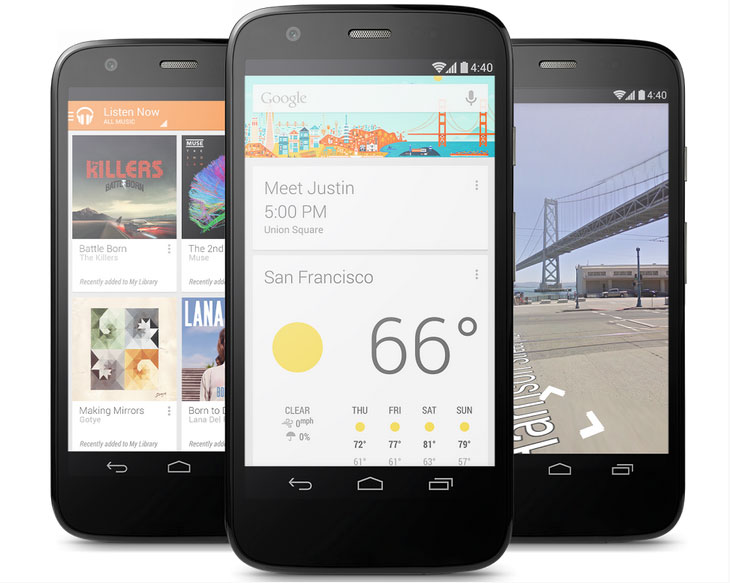 แอบขายไม่บอกใคร Moto G “Google Play Edition” เริ่มต้นแค่ $179