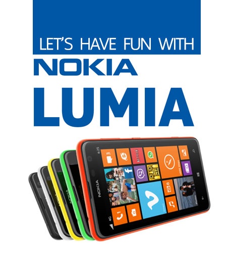 ประกาศผลผู้โชคดีได้เข้าร่วมกิจกรรม LET’S HAVE FUN WITH NOKIA LUMIA