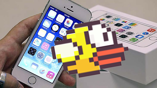 iPhone5s ลงเกม Flappy Bird ประมูลขายใน ebay ได้ราคาสูงกว่า 3 ล้านบาท!