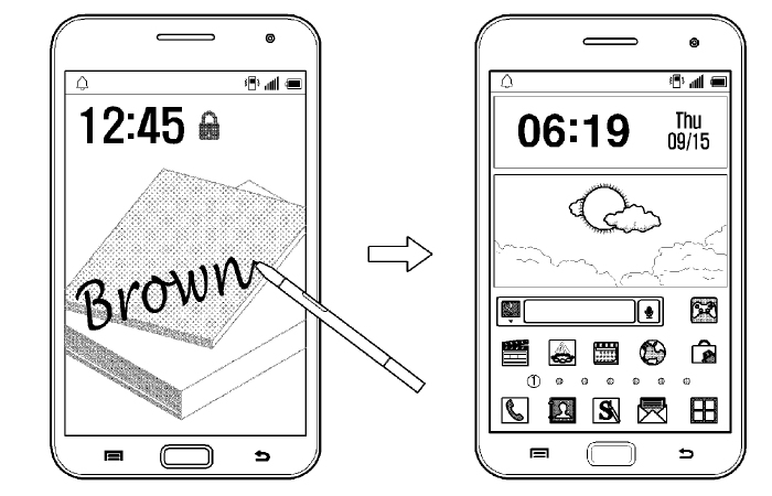 Samsung จดสิทธิบัตรใช้ลายมือเขียนเพื่อออกคำสั่ง