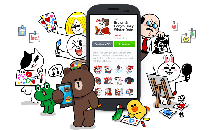 ข่าวดี! LINE เปิดตัว Creators Market ให้สร้างสติ๊กเกอร์ขายเองได้แล้ว