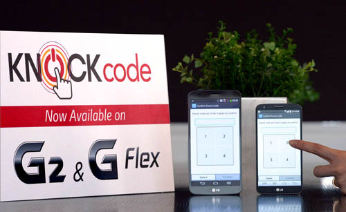 เตรียมตัวให้พร้อม เมษานี้ LG G2 และ G Flex จะได้ใช้ Knock Code แล้ว