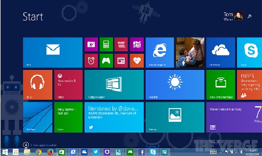 Microsoft หลุดให้ update Windows 8.1 แล้ว