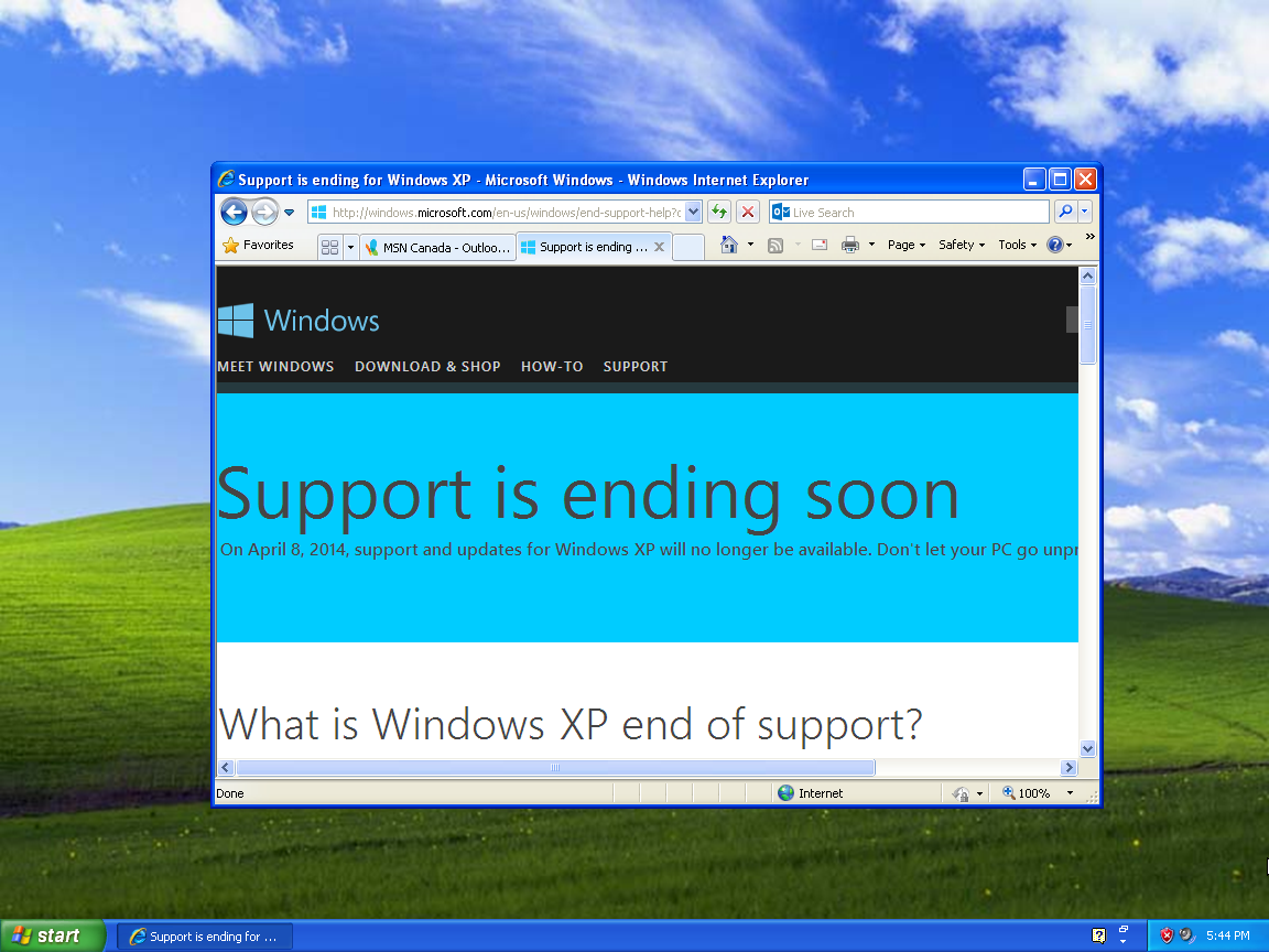 Windows XP ปลดระวางเมษานี้ (ดันมีคนใช้เพิ่มซะงั้น !? )