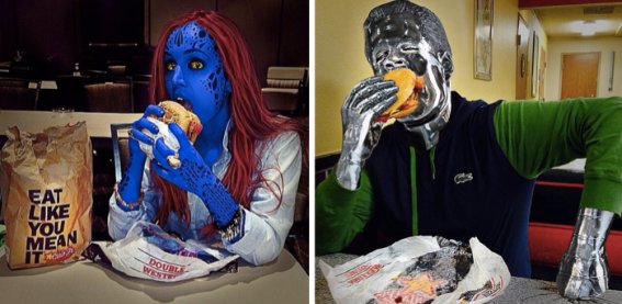 เซลฟี่ ‘X-Men’ ไปกับเบอร์เกอร์ Carl’s Jr.