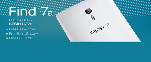 Oppo Find7a เปิดจองแล้วในต่างประเทศ ในราคากระชากใจ $499