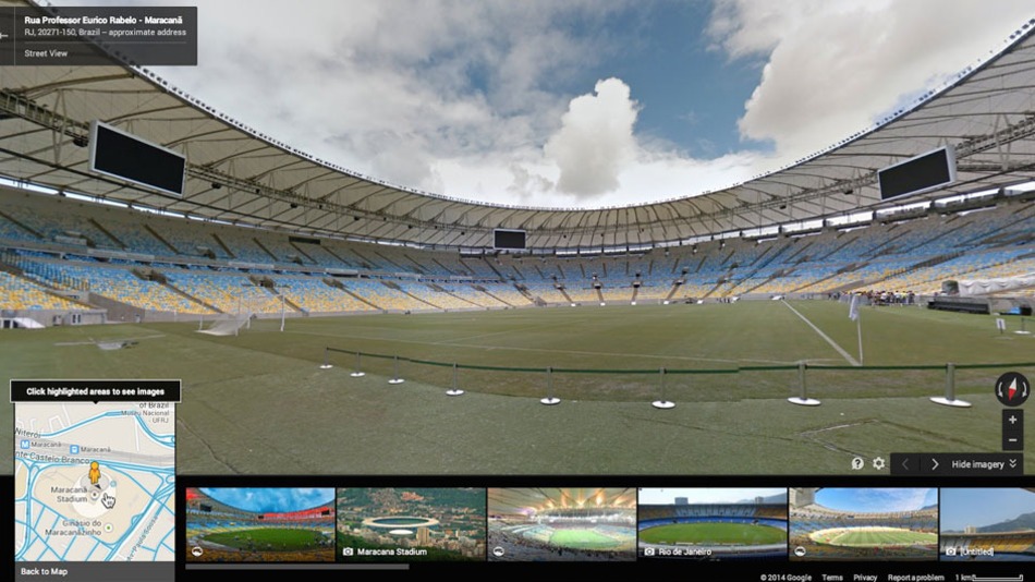 Google Maps จะพาทัวร์สนามที่ใช้แข่งฟุตบอลโลก!!