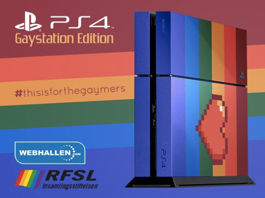 PS4 ออกรุ่นลิมิเตด ‘GayStation’ เอาใจคอเกมชาวเก้งโดยเฉพาะ