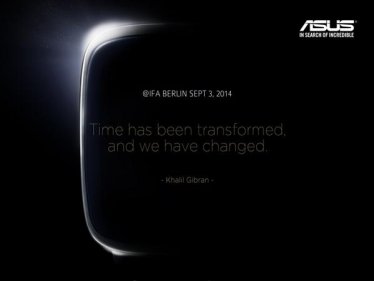 Asus เผย เตรียมพบกับ Smart Watch ในงาน IFA2014 ต้นเดือนหน้า