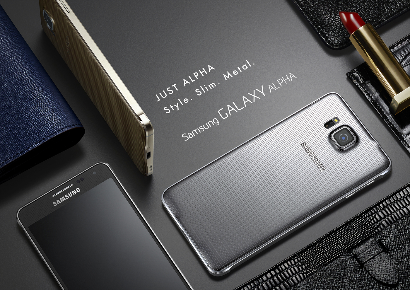Samsung Galaxy Alpha สมาร์ทโฟนดีไซน์หรูพร้อมท้าชน iPhone 6 ต้นก.ย.นี้