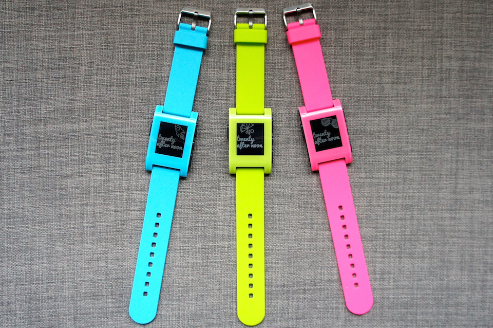 นาฬิกา Pebble ออกรุ่น Limited หวานเย็น 3 สีสดใส