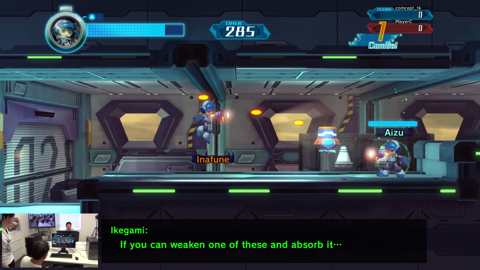 ยั่วน้ำลาย !? Mighty No.9 Online Race Battle Mode มาแน่ !!