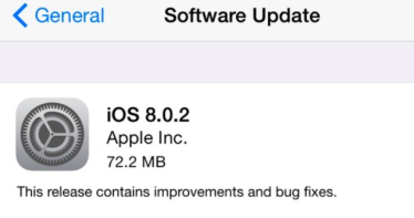 แก้ไขเป็นระยะๆ Apple ปล่อย iOS 8.0.2 ออกมาแล้ว เพื่อแก้ไขปัญหา Touch ID และ ปัญหาใช้งานโทรศัพท์ไม่ได้