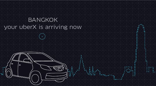 แท็กซี่ไทยเริ่มสั่นคลอน เมื่อ Uber X บริการเรียกรถราคาประหยัด เปิดแล้ว!