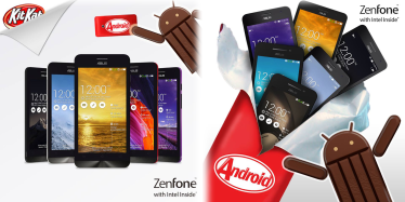 ASUS ZenFone เปิดประตูสู่ Android 4.4 KitKat ใหม่ล่าสุด !!