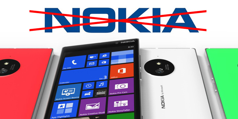 Microsoft ประกาศเปลี่ยนเอาชื่อ Nokia ออก แล้วใช้เป็น Microsoft Lumia แทนแล้ว