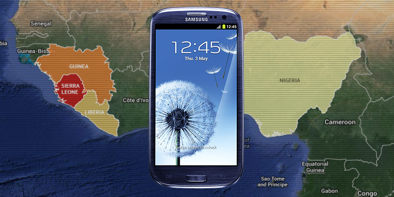 Samsung บริจาคสมาร์ทโฟน 3,000 เครื่องให้ UN ร่วมต้านไวรัสอีโบล่าในแอฟริกา