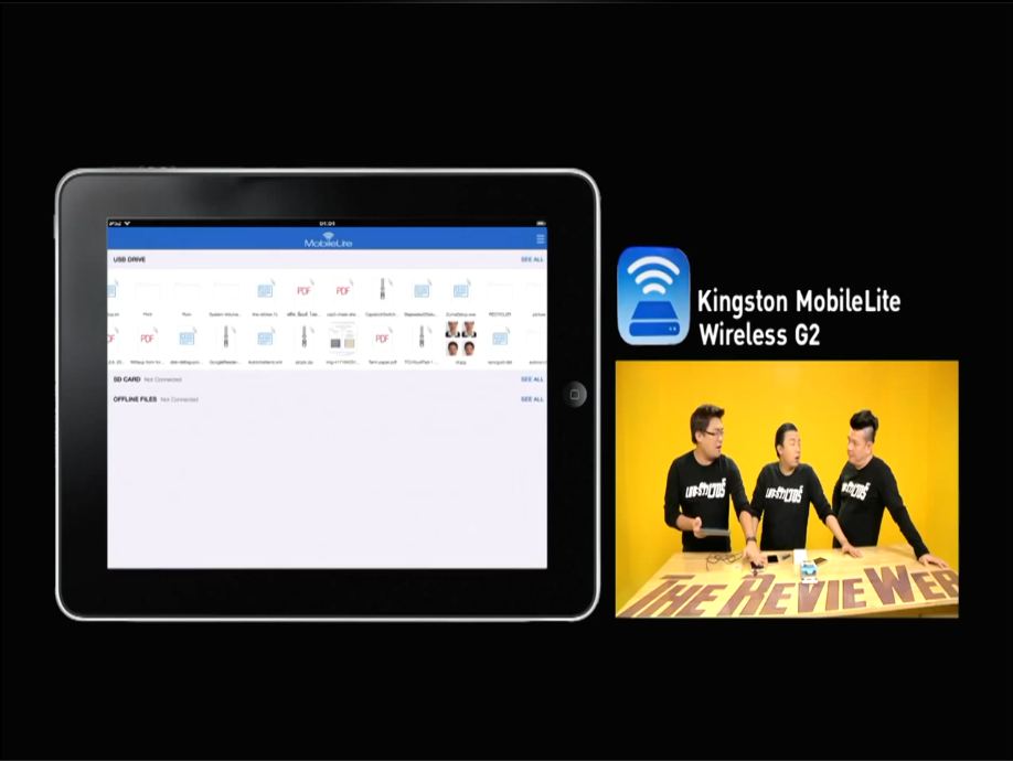 Review Kingston MobileLite Wireless G2 จาก The Reviewer