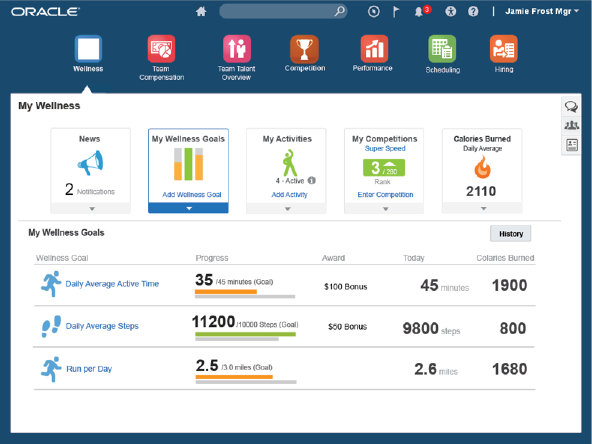 Oracle เพิ่มการเก็บข้อมูลด้าน Fitness ของพนักงานในระบบจัดการทรัพยากรบุคคลในองค์กร