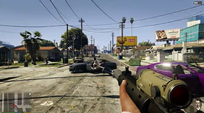 เทียบกันชัดๆ ว่า GTA V บน PS4 สวยแจ่มขึ้นขนาดไหน พร้อมโหมดใหม่มุมมองบุคคลที่ 1