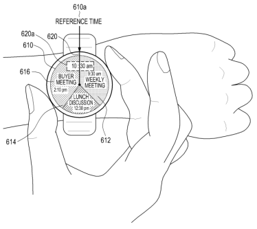 ไม่น้อยหน้า! ซัมซุงจัดการจดสิทธิบัตร SmartWatch ควบคุมการใช้งานด้วยวงแหวนบนหน้าปัดนาฬิกา