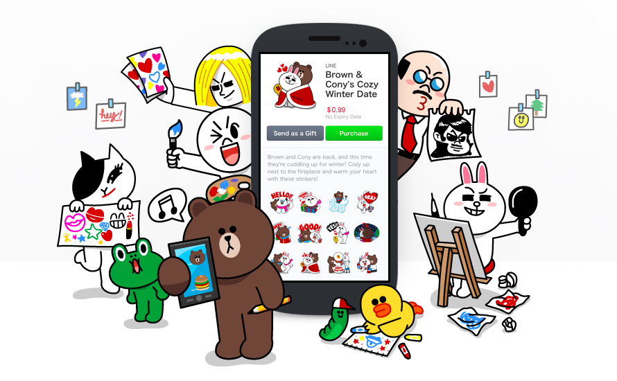 สะเทือนใจ! LINE เตรียมปรับลดรายได้ผู้สร้างสติกเกอร์เหลือ 35%