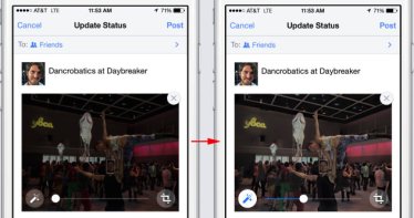 ไม่ต้องพึ่งพาแอพฯแต่งรูป! เมื่อ Facebook มีฟีเจอร์ให้แต่งรูปก่อนโพสต์บน Facebook mobile