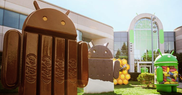 Kitkat กินส่วนแบ่งตลาดมากที่สุดของระบบปฏิบัติการ Android แต่ยังไร้วี่แวว Android 5.0 Lollipop