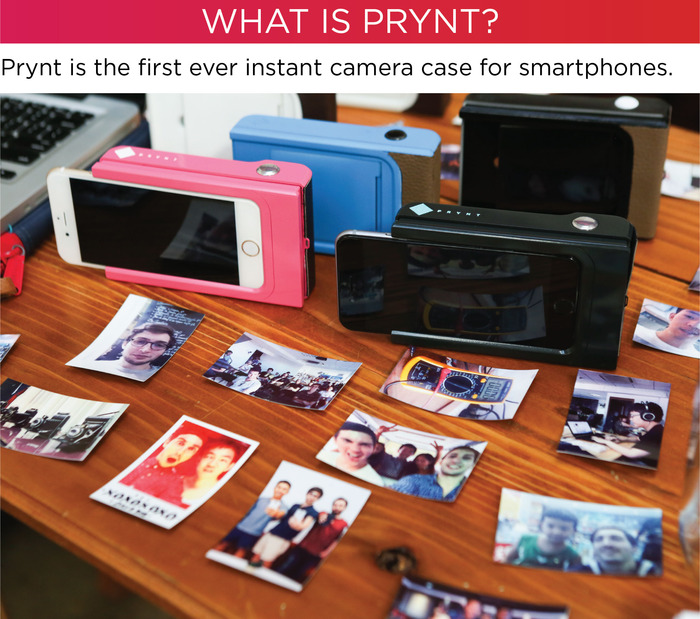 เปิดระดมทุนแล้ว Prynt เคสเปลี่ยนมือถือเป็นเครื่องพิมพ์ภาพพกพา