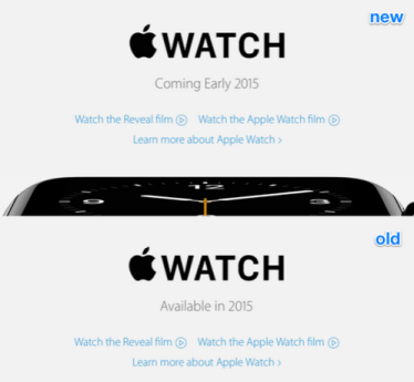 มาแน่! สื่อคาด Apple Watch อาจเลื่อนเปิดตัวเร็วขึ้นมาเป็นต้นปีนี้เลย
