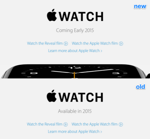 มาแน่! สื่อคาด Apple Watch อาจเลื่อนเปิดตัวเร็วขึ้นมาเป็นต้นปีนี้เลย