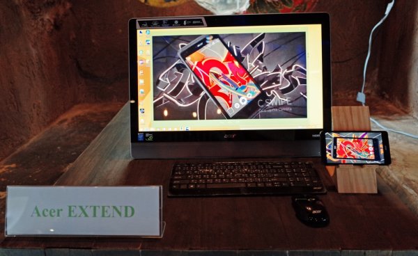 Acer Extend ต่อภาพในมือถือออกคอมพิวเตอร์