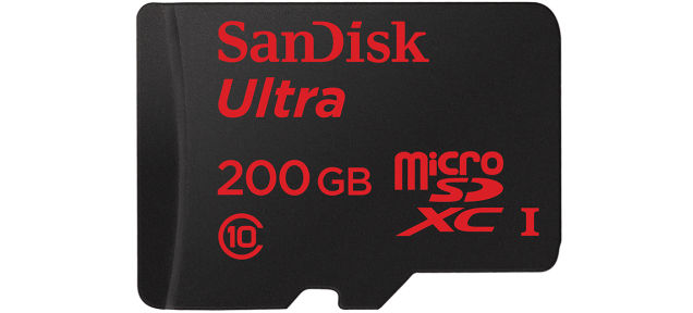 Sandisk อัดเต็มสูบ !! เผย Micro SD ขนาด 200 GB !!!