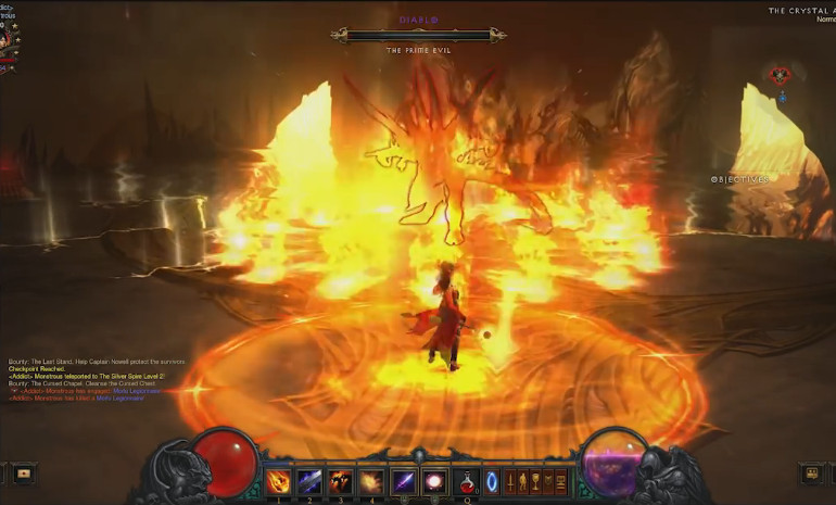 ท่าของ diablo ที่เห็นจนชินตาก็กลายเป็นท่าสุดอลังการได้ !!