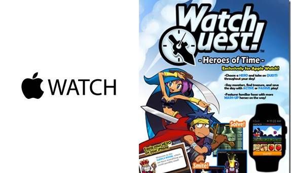 เปิดตัวเกม Watch Quest แนว RPG บนนาฬิกา Apple Watch