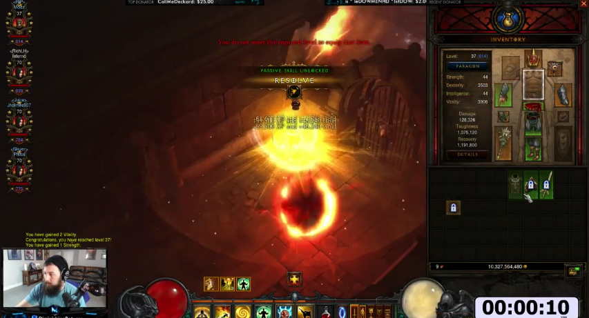 พี่ก็รีบไป๊ !! Diablo III 1-70 ใน 40 วินาที !?