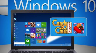 เพลินละทีนี้ ! Candy Crush Saga จะลงเป็นเกมส์พื้นฐานบน Windows 10