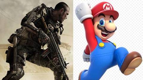 มาริโอ ควง Call Of Duty ติดอันดับสุดยอดแฟรนไชส์เกมในรอบ 10 ปี