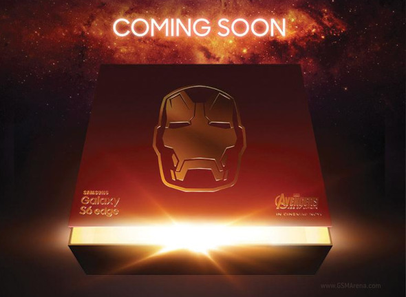 มาแน่! Samsung ออกทีเซอร์ Galaxy S6 edge รุ่น Limited หุ้มเกราะ Iron Man