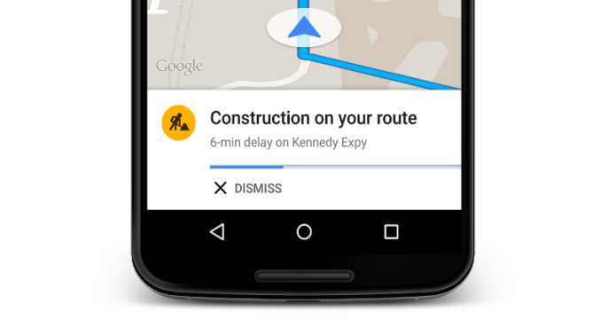 Google เพิ่มฟีเจอร์การแจ้งเตือนสภาพการจราจรล่วงหน้าเข้าไปใน Google Maps