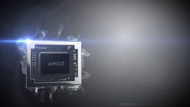 6th Generation A-Series Processors codenamed CARRIZO - with AMD logo and spotlight